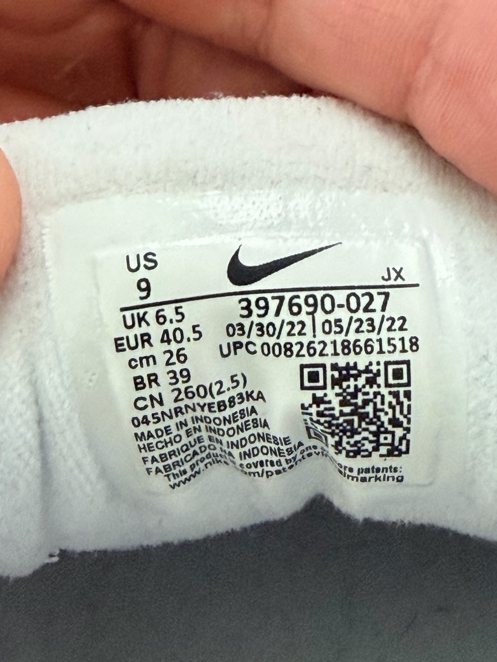 Nike Air Max Command wmns sz 9 - Picture 6 of 6